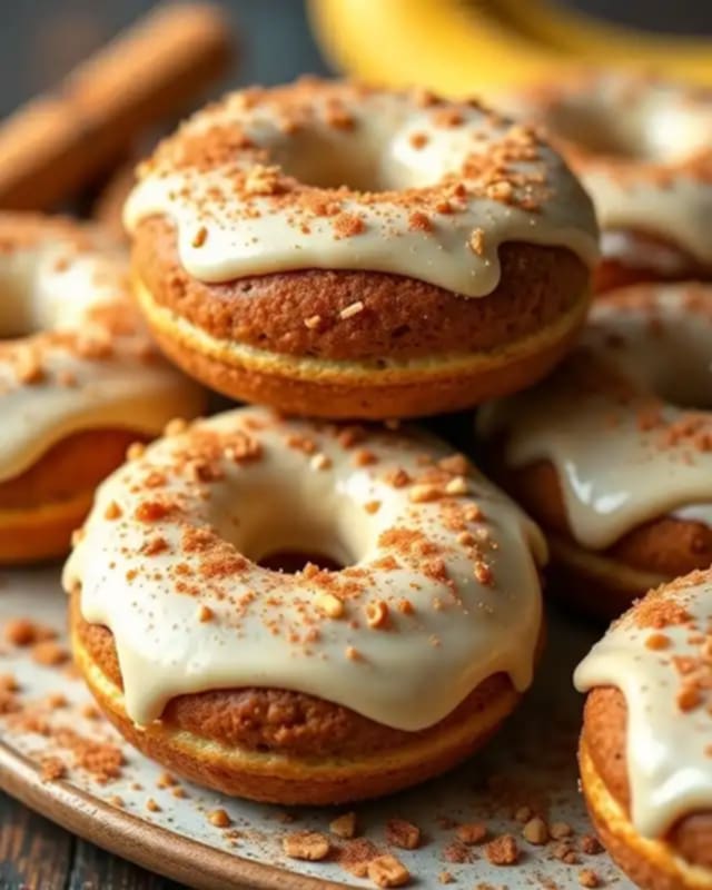 Cinnamon Banana Donuts! (Wax and B&B Pre-Order)