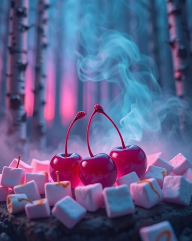 Crackling Lost Cherry Marshmallow! (Wax Melts RTS)