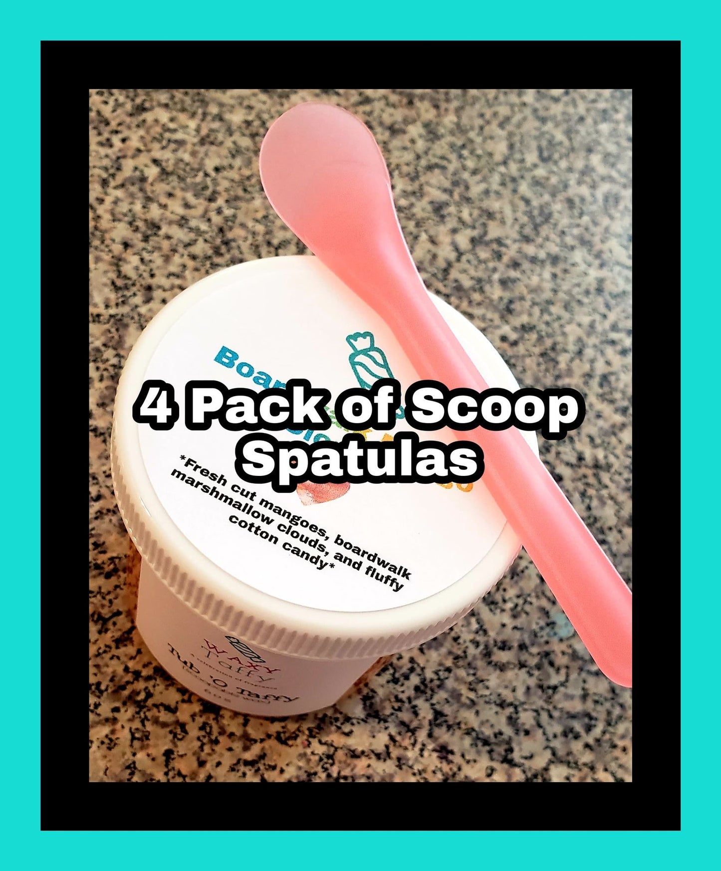 4 pack of Scoop Spatulas!