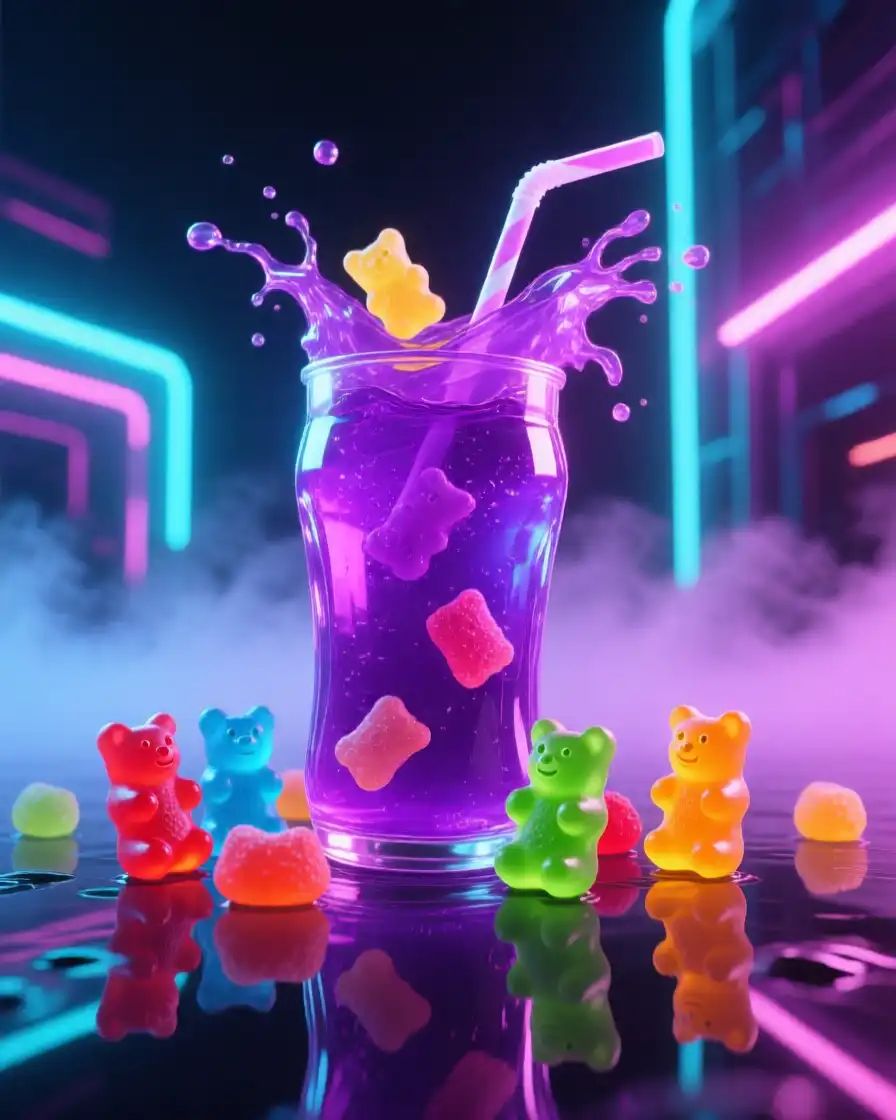 Sour Grape Gummi Bears! (Wax Melts and Bath & Body Pre-Order)