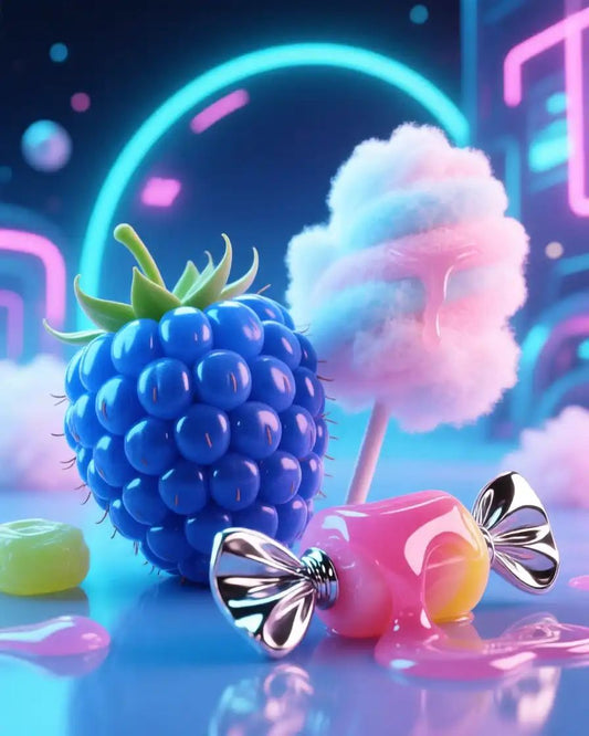 Sticky Blue Raspberry Taffy! (Wax Melts and Bath & Body Pre-Order)