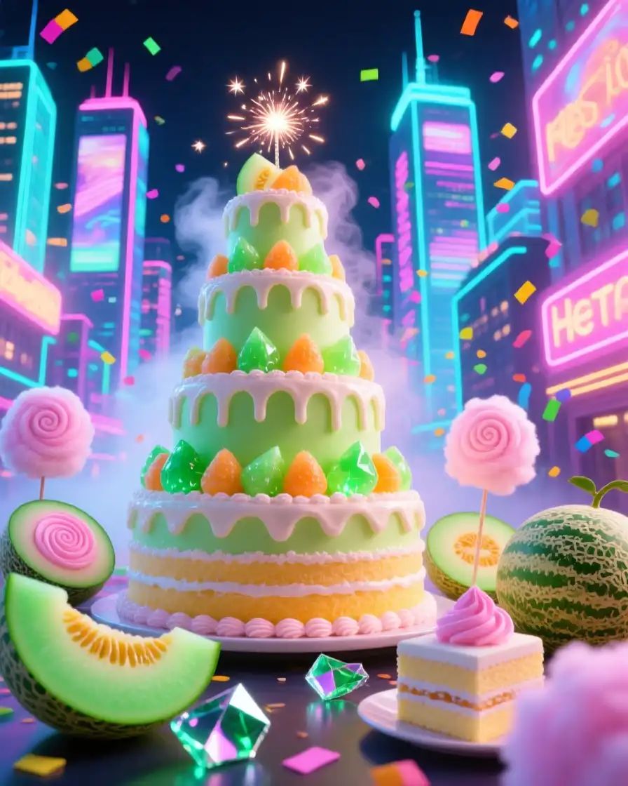 Sweet Honeydew Cake! (Wax Melts RTS!)