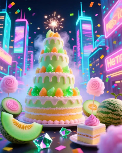 Sweet Honeydew Cake! (Wax Melts RTS!)