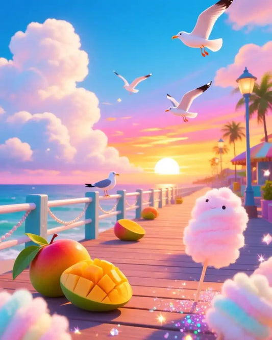 Boardwalk Mango Clouds! (Wax Melts and Bath & Body Pre-Order)