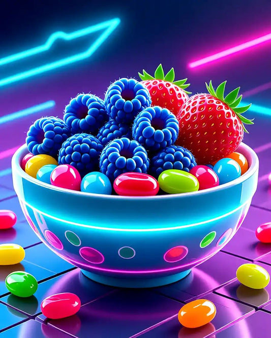 Blue Strawberry Jelly Beans! (Wax Melts and Bath & Body Pre-Order)