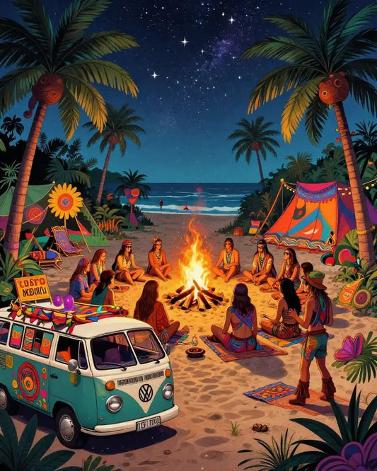 Hippie Campfire on the Beach! (Wax Melts and Bath & Body Pre-Order)