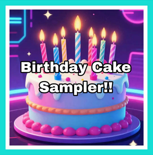 Birthday Cake Sampler!!! (Wax Melts Pre-Order)