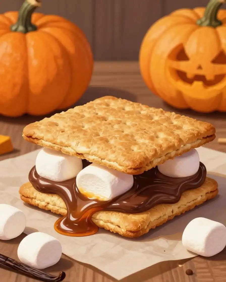 Gooey Pumpkin S'mores! (Wax Melts Pre-Order)