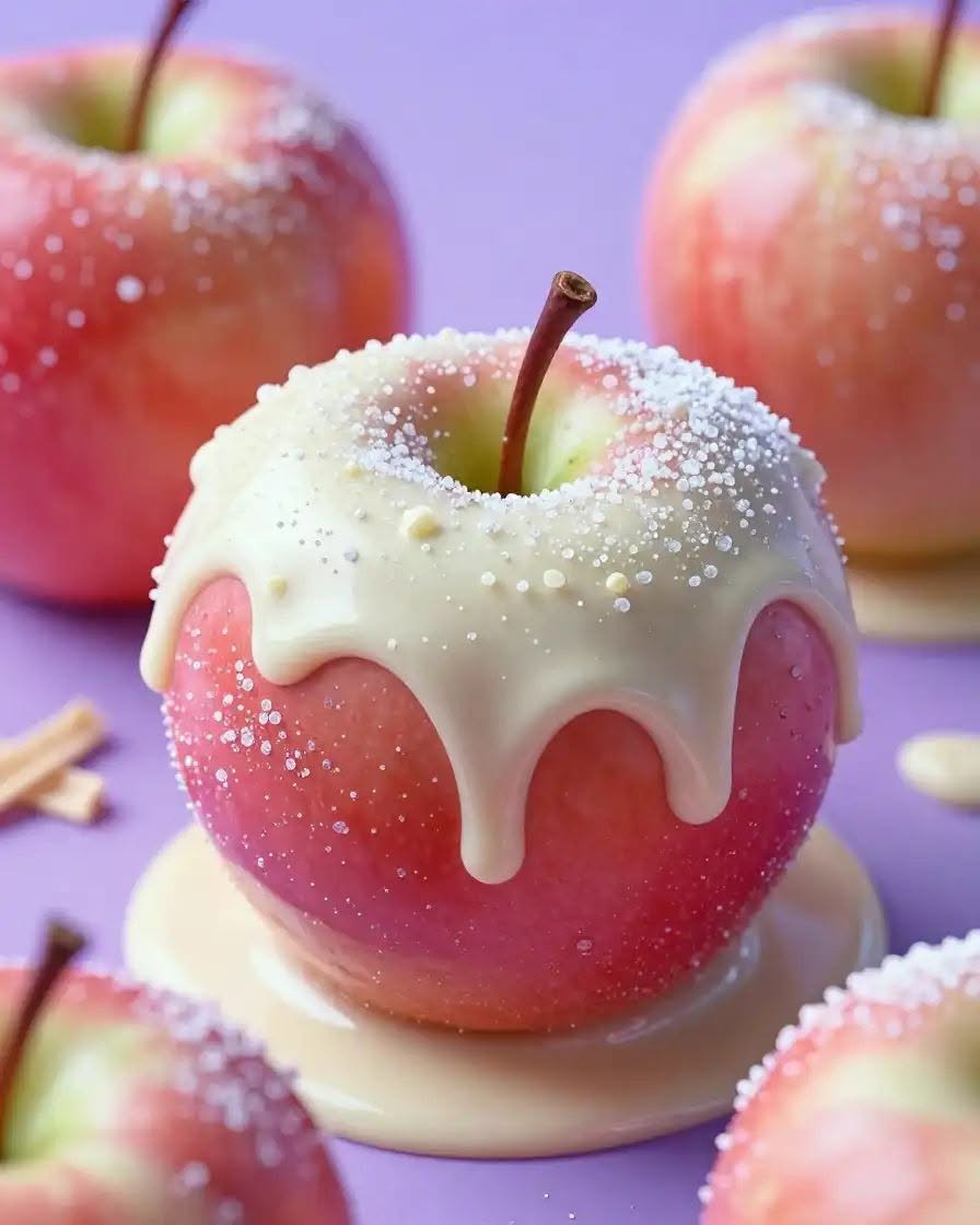 White Chocolate Dipped Apples! (Wax Melts and Bath & Body Pre-Order)