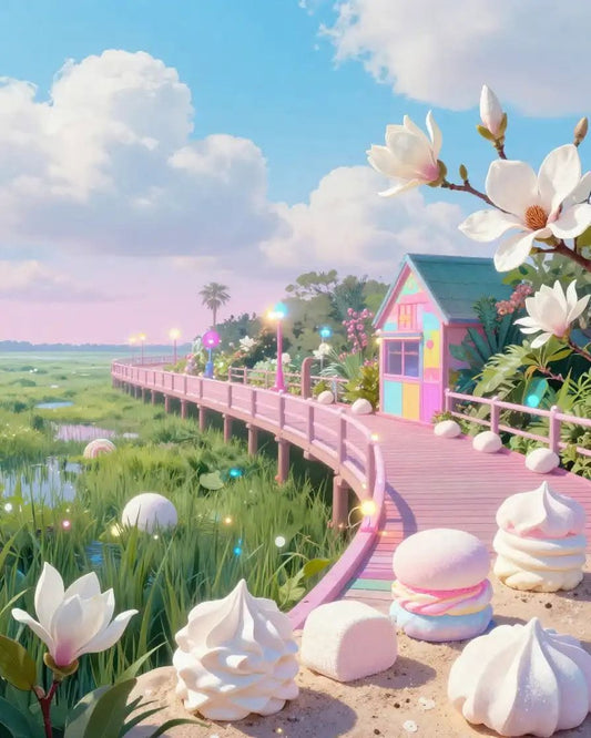 Boardwalk Marshmallow Clouds! (Wax Melts and Bath & Body Pre-Order)