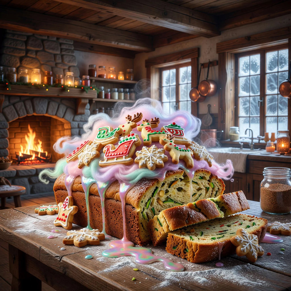 Mrs. Claus’ Cotton Candy Cookie Bread! (Wax Melts and Bath & Body Pre-Order)