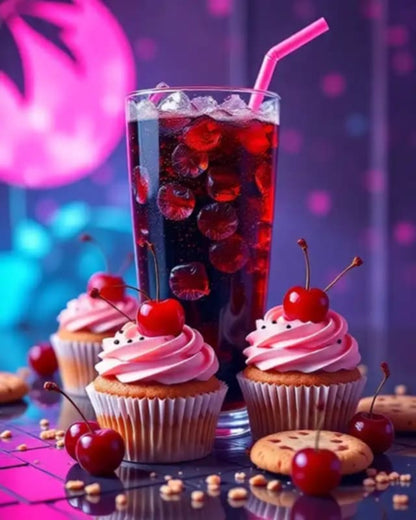 Cherry Dr. Pepper Cookie Cupcakes! (Wax and B&B Pre-Order)