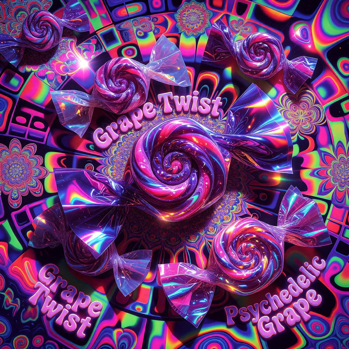 Psychedelic Grape Twist! (Wax Melts and Bath & Body Pre-Order)